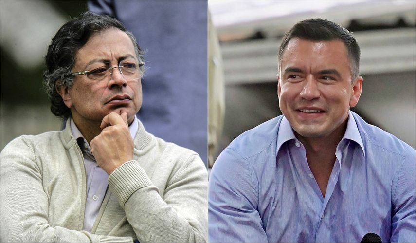 Petro y Noboa.