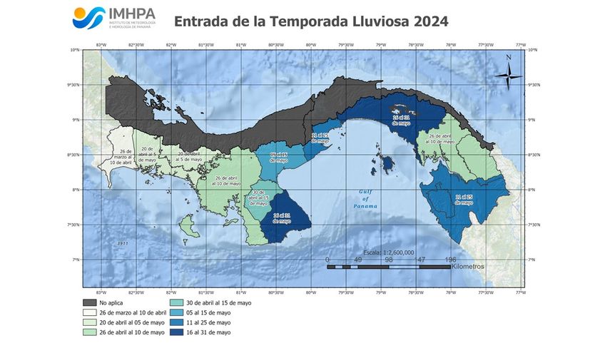 Panamá: Temporada lluviosa está por arrancar en próximas semanas