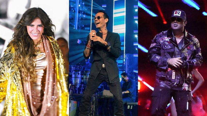 Gloria Trevi, Marc Anthony y Wisin actuarán en los Premios Juventud 2025 en Panamá