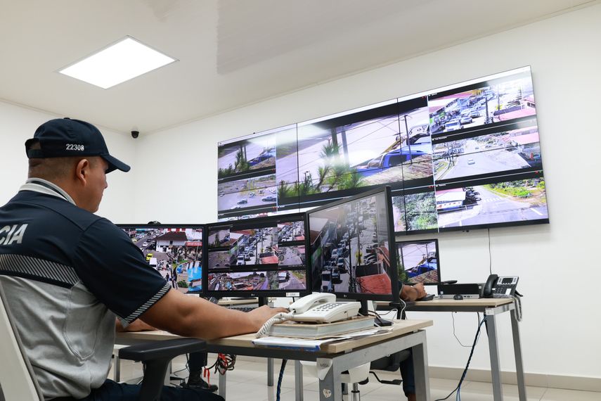 Minseg realiza inspección en nuevo centro de videovigilancia en Boquete