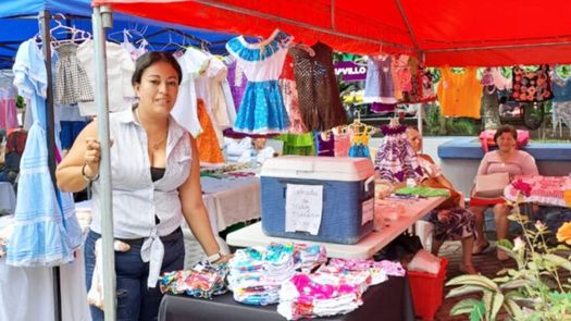 Chiricanas tuvieron la oportunidad de mostrar sus productos en El Gran Bazar de REPAMUR
