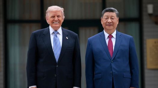 Trump deja China tras anunciar acuerdos comerciales fantásticos Trump deja China tras anunciar acuerdos comerciales fantásticos
