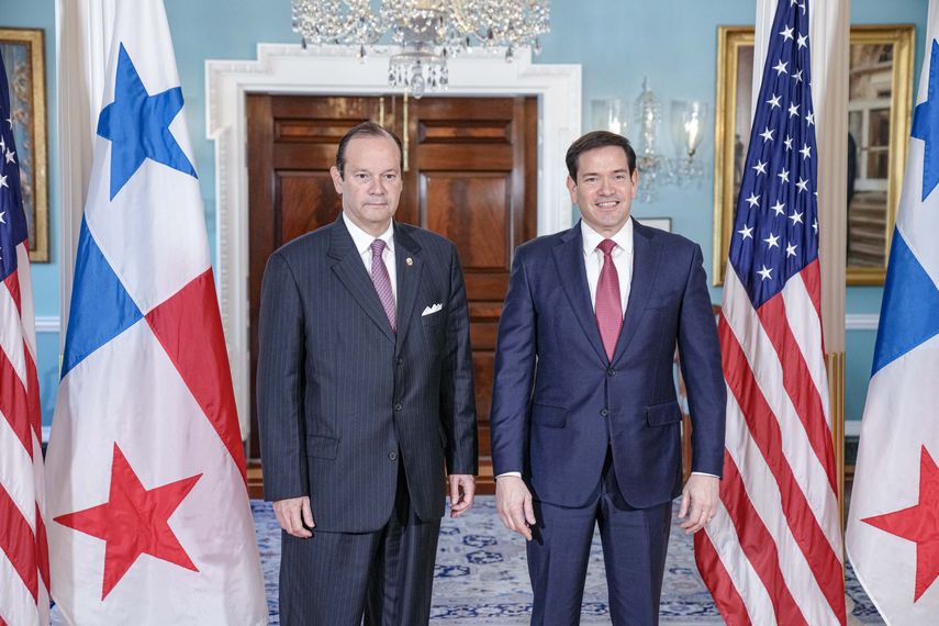 Canciller de Panamá se reúne con Marco Rubio en Washington