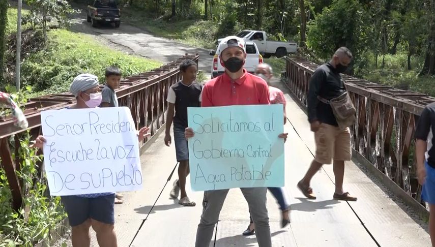 Los residentes de Gómez y Aserrío