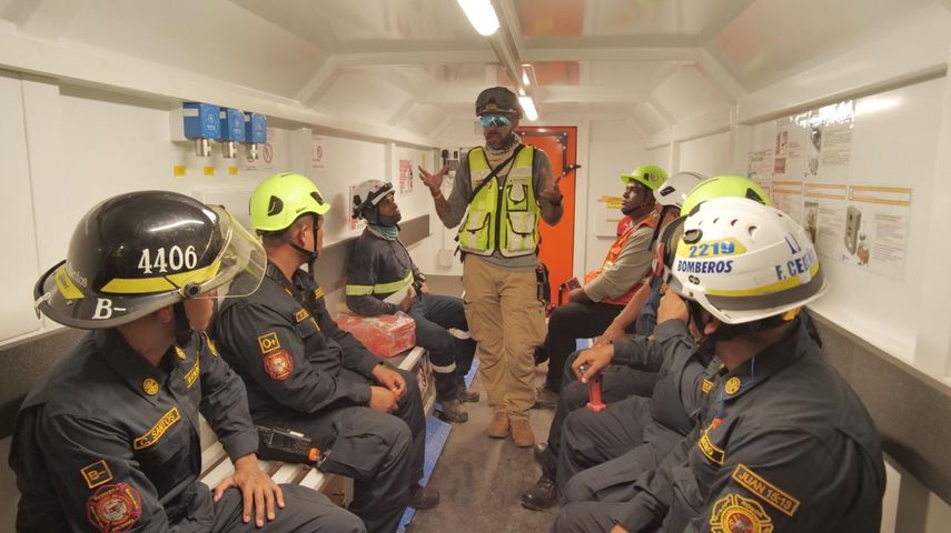 El Proyecto L&iacute;nea 3 del Metro de Panam&aacute; afianza su colaboraci&oacute;n con el Benem&eacute;rito Cuerpo de Bomberos de Panam&aacute; y el (SINAPROC), en el marco de la construcci&oacute;n del t&uacute;nel que cruzar&aacute; el Canal de Panam&aacute;, una obra sin precedentes en la regi&oacute;n.