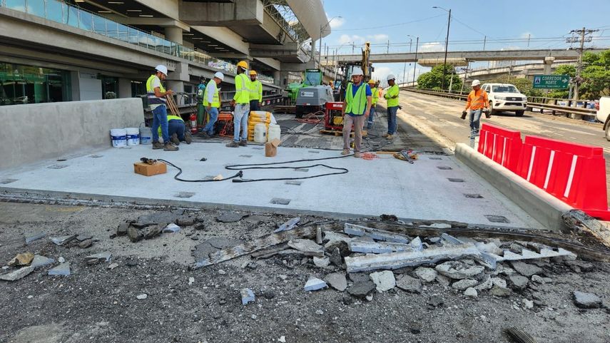 Desde el MOP anunciaron que los trabajos continuarán durante la semana en horarios nocturnos, desde las 9:00 p.m. hasta las 5:00 a.m. Desde el MOP anunciaron que los trabajos continuarán durante la semana en horarios nocturnos, desde las 9:00 p.m. hasta las 5:00 a.m.