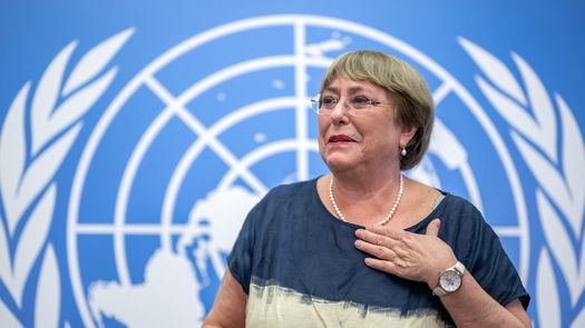 En su despedida, Bachelet pide a Putin poner fin a la guerra de Ucrania