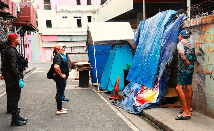 Alcaldía brinda atención a 19 personas habitantes de calle en Santa Ana