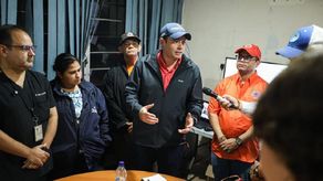 Vicepresidente Carrizo supervisa crecidas de ríos en Los Santos
