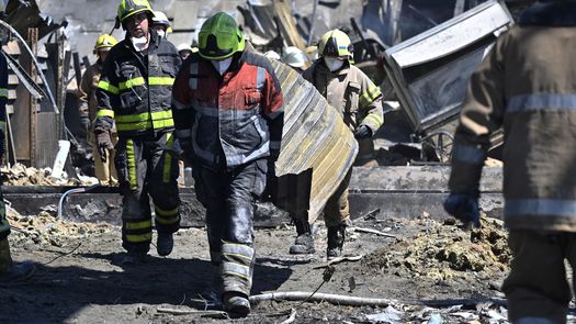 Rusia dice haber destruido depósito de armas extranjeras en oeste de Ucrania