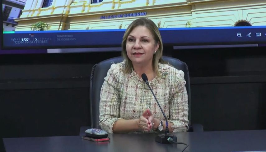 Ministra de Gobierno, Dinoska Montalvo: La Policía está obligada a mantener el orden público
