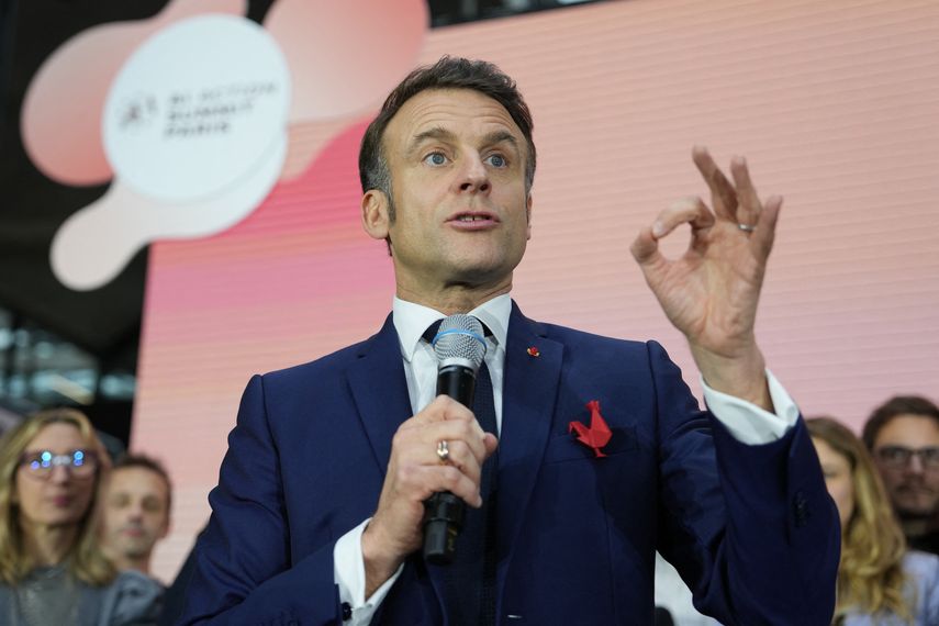 Macron afirma que le dirá a Trump que no puede ser "débil" frente a Putin Macron afirma que le dirá a Trump que no puede ser "débil" frente a Putin