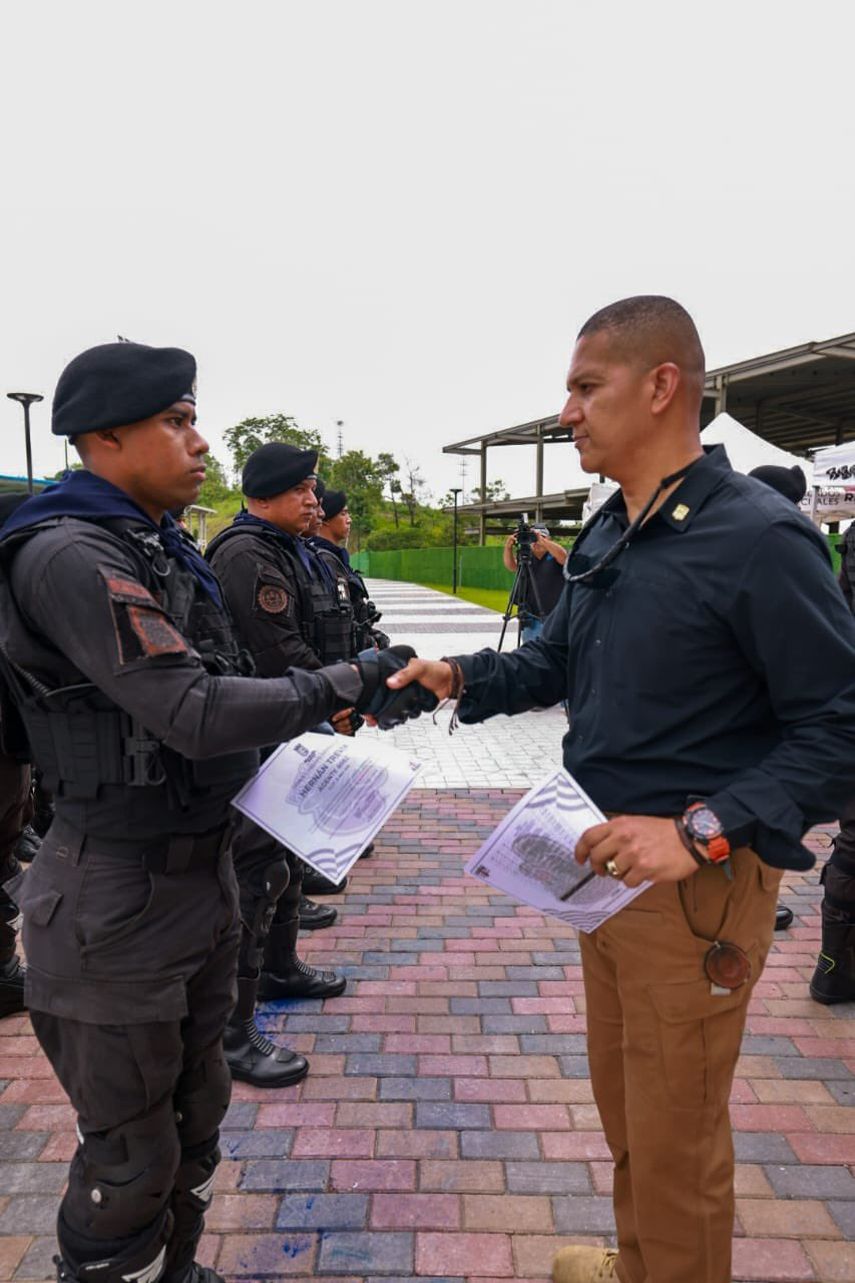 Los nuevos agentes motorizados de la Alcaldía de Panamá, brindarán seguridad.