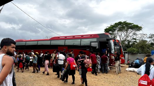 Cerca de 100 mil migrantes irregulares han llegado a Darién en 2024