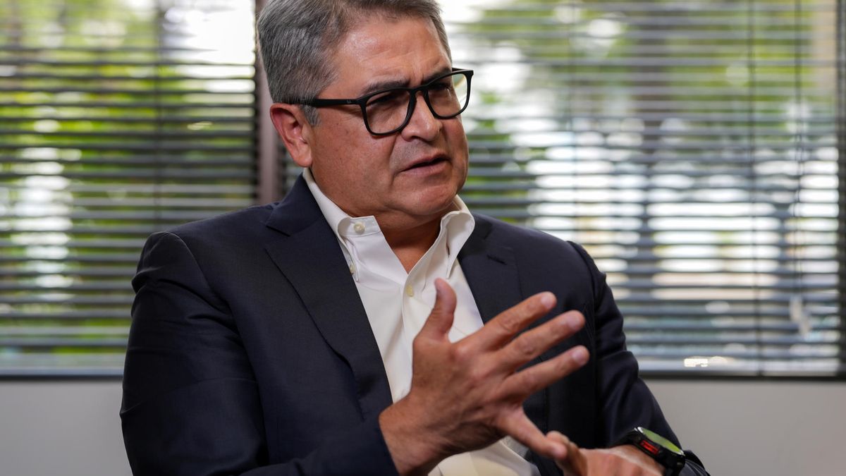 El expresidente de Honduras Juan Orlando Hernández. EFE