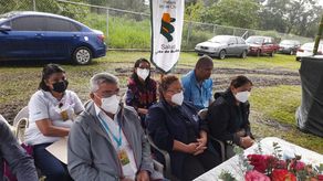 En la feria realizada en Bugaba, la directora regional del Minsa, Gladys Novoa resaltó la importancia de la salud preventiva.