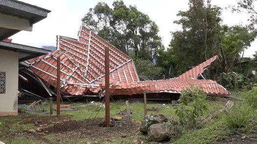 Se realizaron las evaluaciones en cuanto a la parte técnica y también se brindó apoyo a las familias de Alto Boquete.