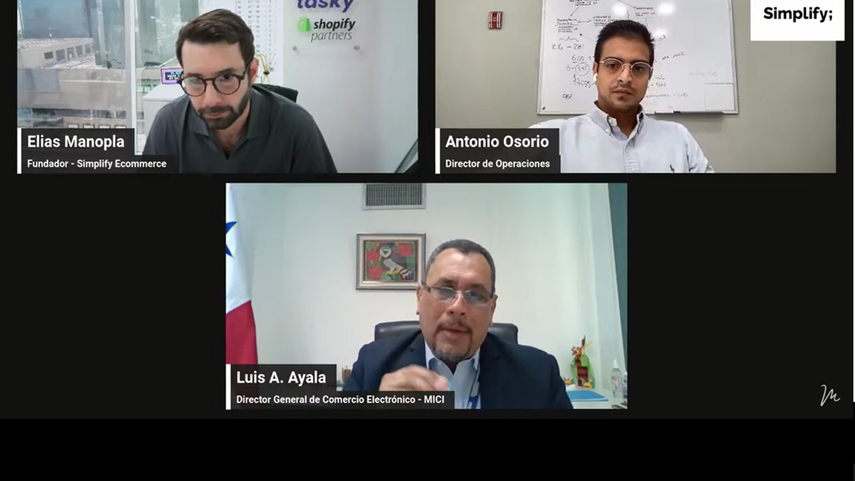 Con una audiencia total de 300 participantes, entre emprendedores y representantes de pequeñas y medianas empresas (Pymes) cerró la temporada 2023 del programa "Emprendiendo en el Comercio Electrónico", organizado por la Dirección General de Comercio Electrónico (DGCE) del MICI. Con una audiencia total de 300 participantes, entre emprendedores y representantes de pequeñas y medianas empresas (Pymes) cerró la temporada 2023 del programa "Emprendiendo en el Comercio Electrónico", organizado por la Dirección General de Comercio Electrónico (DGCE) del MICI.