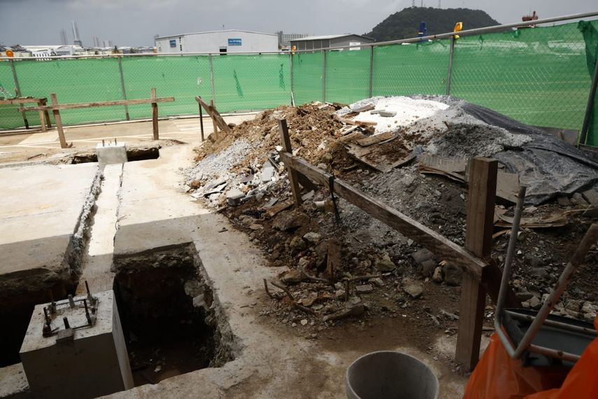 Contratista abandona proyecto de remodelación en el Aeropuerto Marcos A. Gelabert