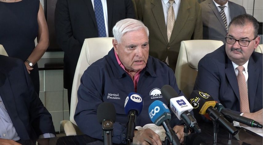 Panamá concede salvoconducto al expresidente Ricardo Martinelli para salir a Nicaragua