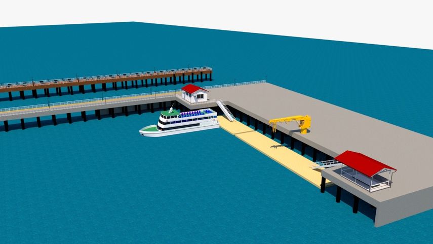 La Autoridad Marítima presentó el diseño del Nuevo Muelle Fiscal de Puerto Armuelles.