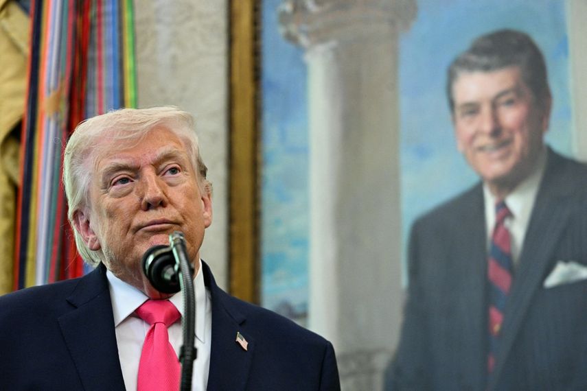 Trump dice que podría tomar la isla iraní de Jarg Trump dice que podría tomar la isla iraní de Jarg