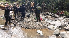 Fueron aprehendidos en el lugar por el Senafront.