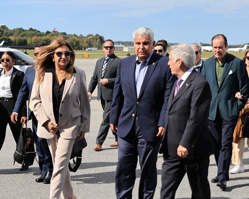 Presidente José Raúl Mulino en Nueva York.