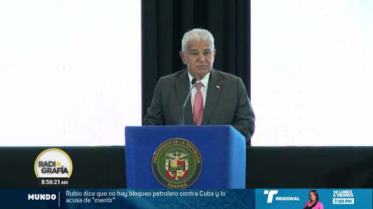 El presidente de José Raúl Mulino afirmó este jueves que las tensiones entre Panamá y la República Popular China por la detención de buques con bandera panameña “han comenzado a disminuir”, durante su intervención en la Convención Marítima de las Américas 2026. El presidente de José Raúl Mulino afirmó este jueves que las tensiones entre Panamá y la República Popular China por la detención de buques con bandera panameña “han comenzado a disminuir”, durante su intervención en la Convención Marítima de las Américas 2026.