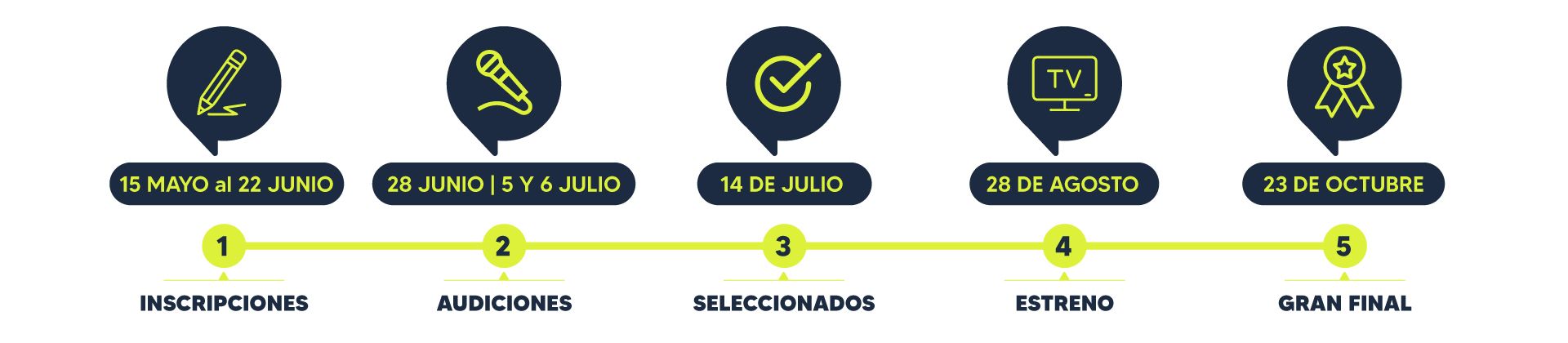 Fases del Concurso