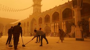 Tormenta de arena en Irak deja miles de hospitalizados