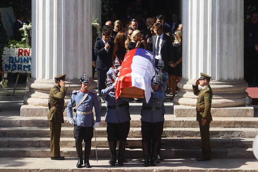 Chile despidió al expresidente Piñera con funeral de Estado. Chile despidió al expresidente Piñera con funeral de Estado.