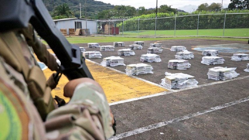 Panamá ha decomisado más de 50 toneladas de droga en lo que va de 2024