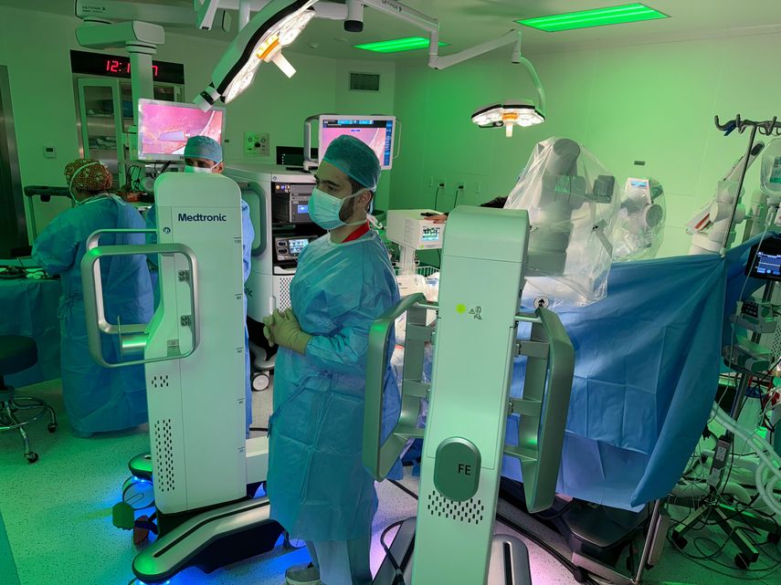La primera cirugía robótica en la Ciudad de la Salud se realizó el 20 de octubre de 2022. La primera cirugía robótica en la Ciudad de la Salud se realizó el 20 de octubre de 2022.