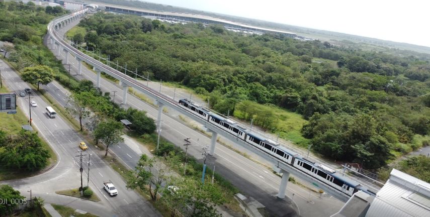A partir de este miércoles, inició el periodo de marcha en blanco sin pasajeros, en el Ramal de la Línea 2 hacia el Aeropuerto Internacional de Tocumen, informó el Metro de Panamá.