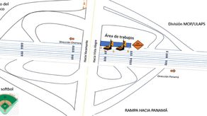 MOP: Cierre de carril en autopista Arraiján-La Chorrera se mantendrá hasta el 5 de octubre