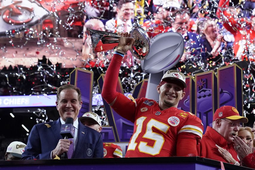 Patrick Mahomes quiere más, tras ganar su tercer Super Bowl