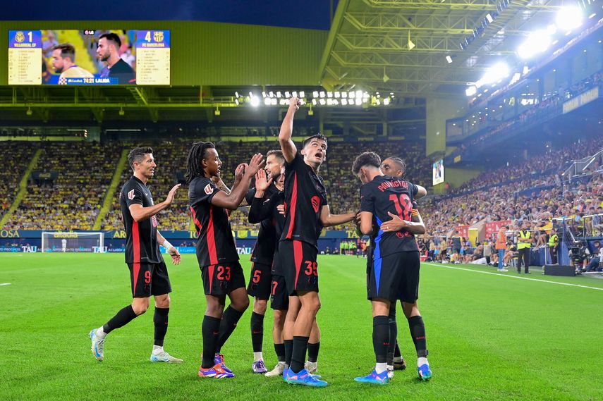 Barcelona vs. Villarreal. AFP