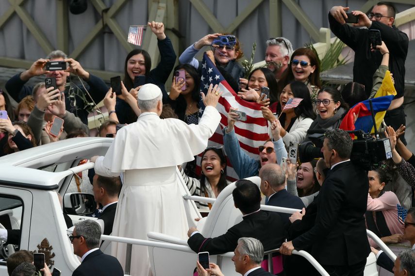 El papa León XIV declaró este martes que espera que el presidente de Estados Unidos