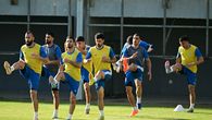 La selección de Irán se prepara para la cita mundialista de la FIFA. AFP La selección de Irán se prepara para la cita mundialista de la FIFA. AFP