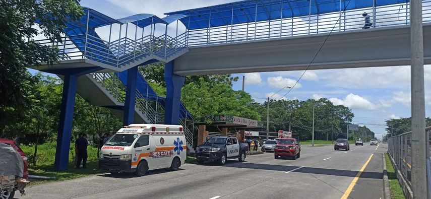 Chiriquí: Rescatan a menor que intentó lanzarse de un puente