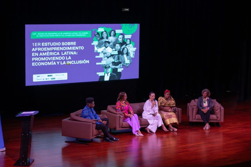CAF presenta en Colón primer estudio regional sobre afroemprendedores