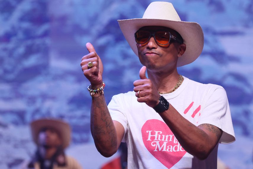 Pharrell Williams lleva a Louis Vuitton al lejano Oeste