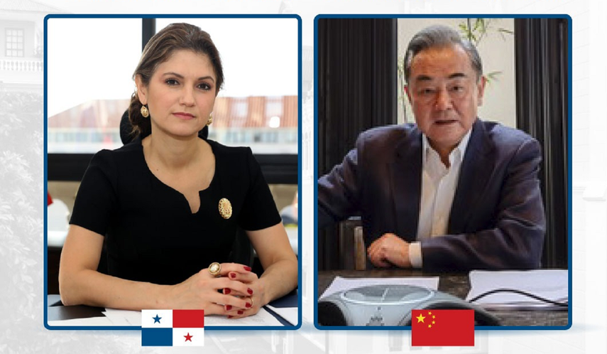 Erika Mouynes sostiene reunión con su homólogo de China