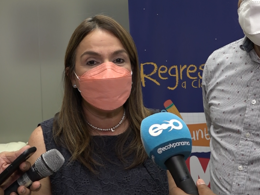 Meduca pondrá a disposición recursos de aprendizaje ante paro docente informó la ministra Maruja Gorday de Villalobos.