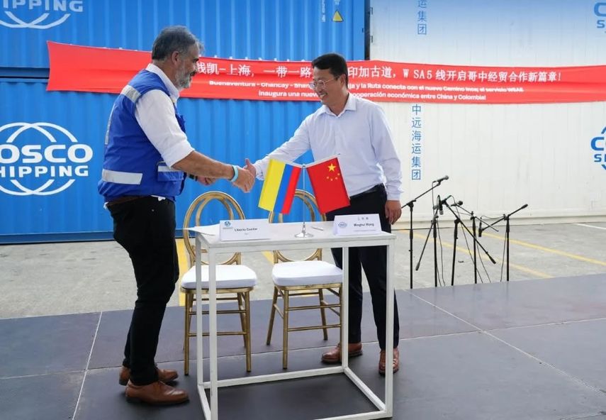 Colombia abre ruta marítima comercial con China en medio de tensiones con EEUU