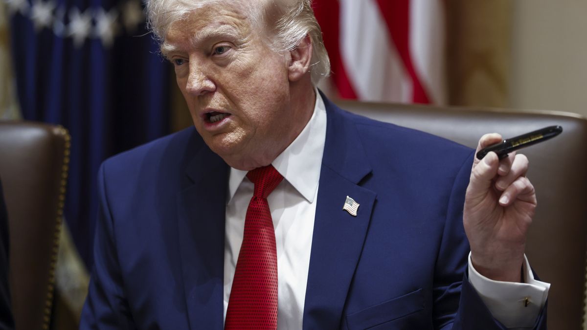 El presidente de Estados Unidos, Donald Trump. EFE El presidente de Estados Unidos, Donald Trump. EFE