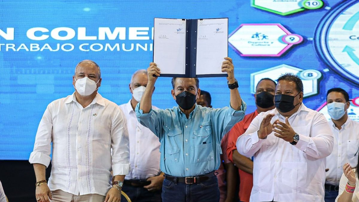 Nito Cortizo Sancionan Ley de Área Económica de Aguadulce