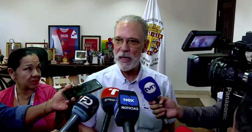 José Luis Fábrega y Mayer Mizrachi inician reunión para transición en la Alcaldía