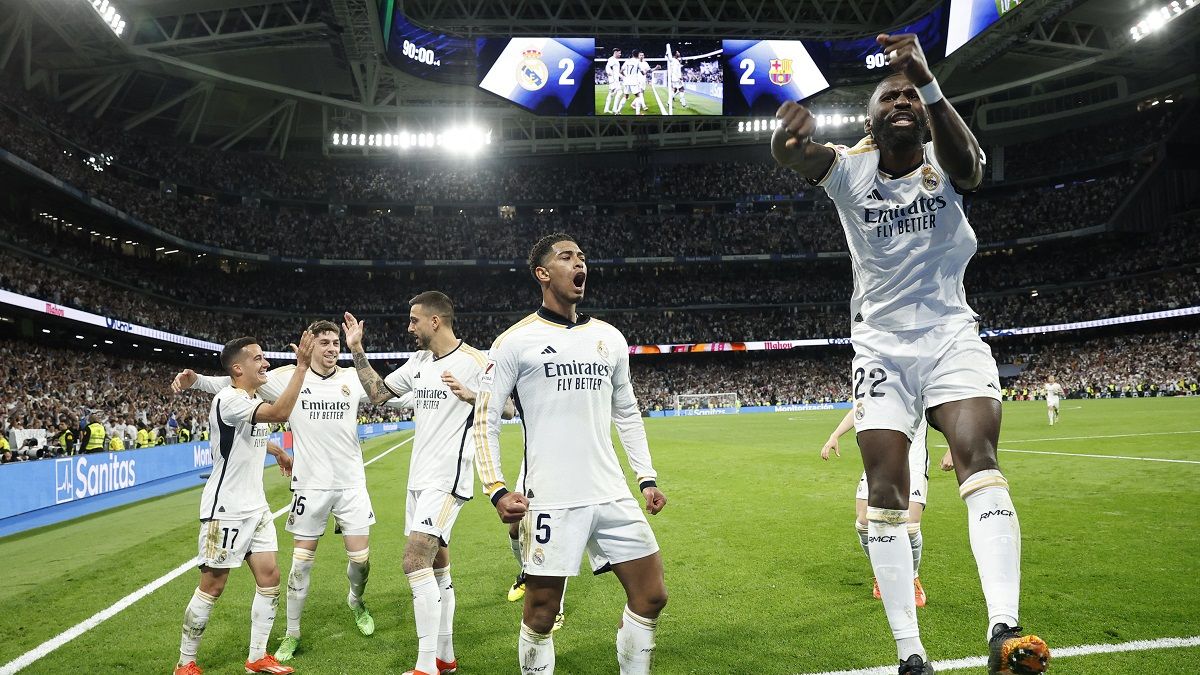 El Real Madrid gana 3-2 al Barcelona y da un gran paso hacia LaLiga
